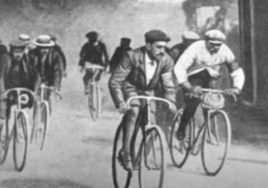 Toffe maar zware uitdaging vriendengroep rijdt